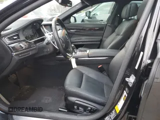 2014 BMW 7 Series 740Li xDrive with VIN WBAYF4C59ED281776, listed as a Copart auction lot 83563234 with 77,899 mi miles and Salvage Title. Bid and sale history available at carsss.com. Image 7.