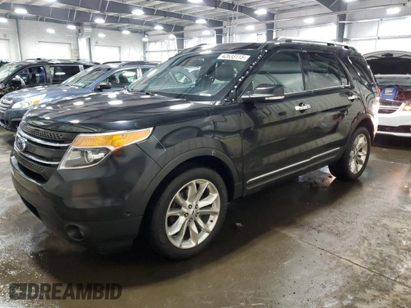 2015 Ford Explorer Limited with VIN 1FM5K8F85FGC39180, listed as a Copart auction lot 42633115 with 205,698 mi miles and Salvage Title. Bid and sale history available at DreamBid. Image 1.