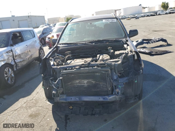 2006 Honda CR-V LX with VIN JHLRD68526C004947, listed as a Copart auction lot 72651364 with 193,800 mi miles and Salvage Title. Bid and sale history available at carsss.com. Image 5.