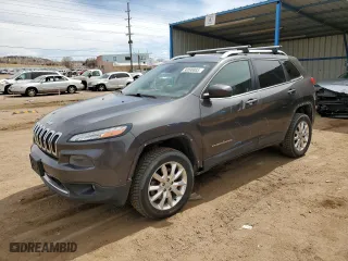 2014 Jeep Cherokee Limited with VIN 1C4PJMDS1EW196422, listed as a Copart auction lot 50098885 with 118,519 mi miles and Salvage Title. Bid and sale history available at carsss.com. Image 1.