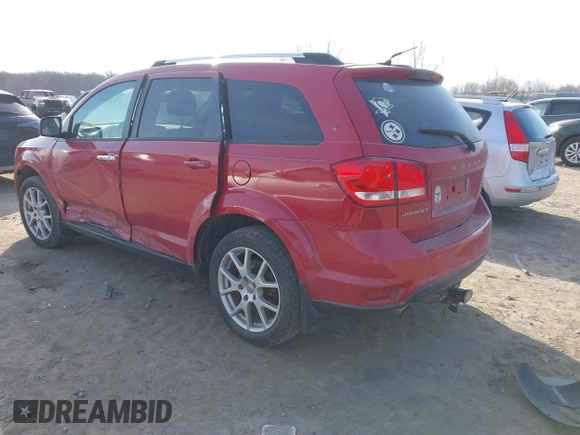 2012 Dodge Journey Crew with VIN 3C4PDCDG3CT353612, listed as a IAAI auction lot 41795358 with 103,759 mi miles and . Bid and sale history available at DreamBid. Image 3.