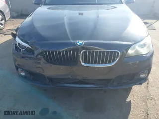 2015 BMW 5 Series 528i with VIN WBA5A5C55FD518546, listed as a IAAI auction lot 41437066 with 135,586 mi miles. Bid and sale history available at carsss.com. Image 6.