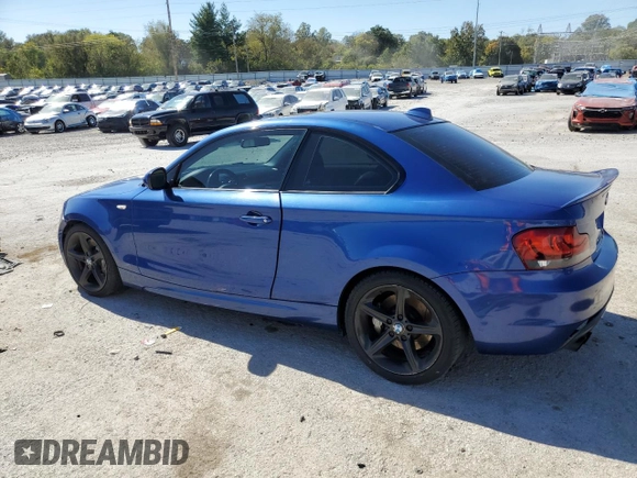 2010 BMW 1 Series 135i with VIN WBAUC7C58AVK96573, listed as a Copart auction lot 74571844 with Not Provided miles and Non Repairable. Bid and sale history available at carsss.com. Image 2.
