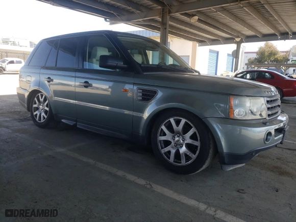 2007 Land Rover Range Rover Sport HSE with VIN SALSK25447A987029, listed as a Copart auction lot 49966745 with 168,320 mi miles and Clean Title. Bid and sale history available at carsss.com. Image 4.