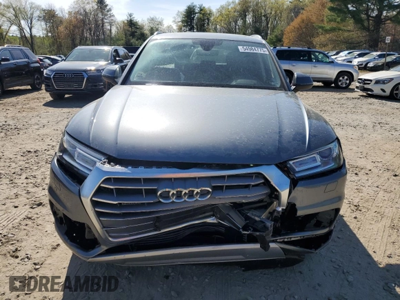 2019 Audi Q5 Premium z VIN WA1ANAFY5K2129359, wystawiony jako Copart lot #54984775 z przebiegiem 27 759 mil mil oraz Szkoda całkowita • Salvage title. Historia ofert i sprzedaży dostępna na DreamBid. Obrazek 5.