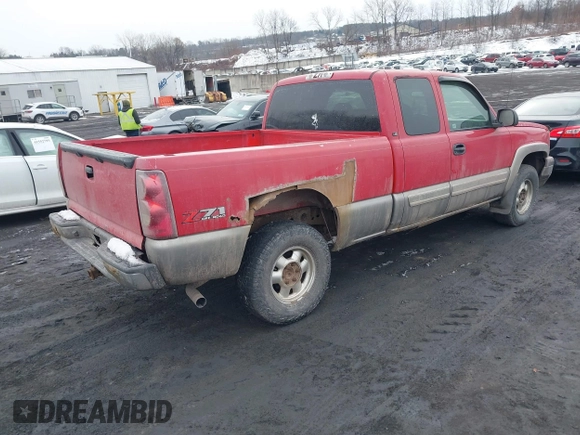 2003 Chevrolet Silverado 1500 with VIN 2GCEK19T431299780, listed as a IAAI auction lot 41537100 with 249,868 mi miles. Bid and sale history available at carsss.com. Image 4.