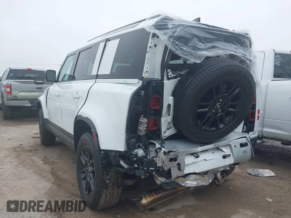 2025 Land Rover Defender S z VIN SALEJ7EX3S2384311, wystawiony jako IAAI lot #41528556 z przebiegiem 6297 mil mil oraz . Historia ofert i sprzedaży dostępna na DreamBid. Obrazek 3.