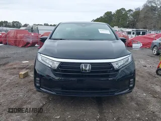 2023 Honda Odyssey EX-L with VIN 5FNRL6H61PB001874, listed as a IAAI auction lot 41405231 with 27,615 mi miles. Bid and sale history available at carsss.com. Image 12.