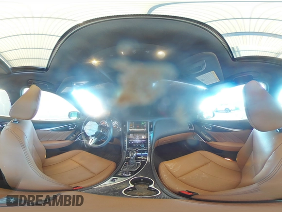 2024 Infiniti Q50 Sensory с VIN JN1EV7CP7RM600127, выставлен на аукционе Copart как лот 84673804 с пробегом 5 150 миль миль и Списание • Salvage title. История ставок и продаж доступна на DreamBid. Изображение 13.