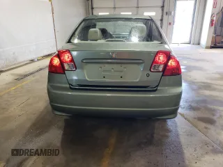 2004 Honda Civic VP with VIN 1HGES16334L015427, listed as a Copart auction lot 55235815 with 183,744 mi miles and Salvage title. Bid and sale history available at DreamBid. Image 6.