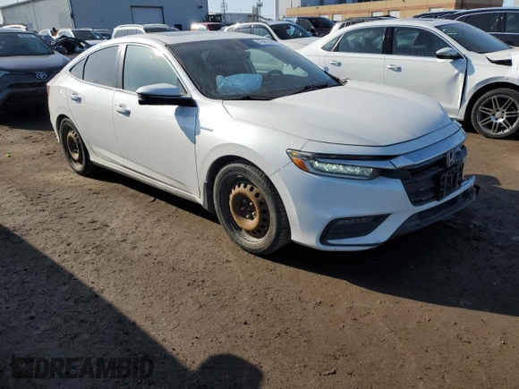 2019 Honda Insight Touring with VIN 19XZE4F71KE400163, listed as a Copart auction lot 47082745 with 83,654 mi miles and Salvage Title. Bid and sale history available at carsss.com. Image 4.