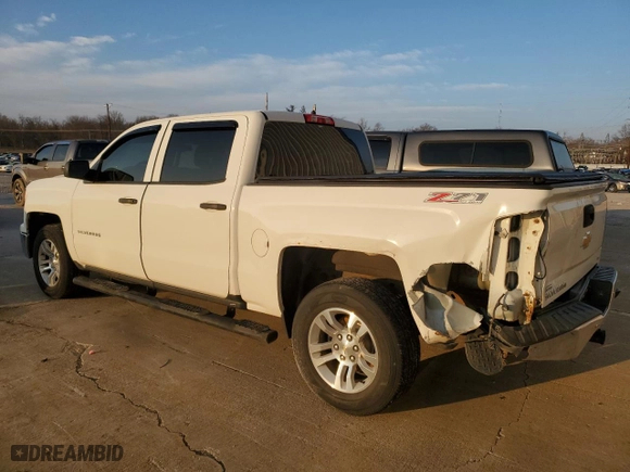 2014 Chevrolet Silverado 1500 LT with VIN 3GCUKREC3EG289803, listed as a Copart auction lot 43460225 with 198,582 mi miles and Salvage Title. Bid and sale history available at carsss.com. Image 2.