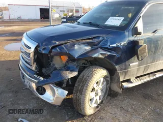 2013 Ford F-150 XL with VIN 1FTFW1ET7DFE08225, listed as a IAAI auction lot 41456280 with 161,922 mi miles. Bid and sale history available at carsss.com. Image 6.