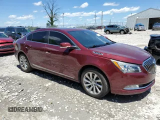 2016 Buick LaCrosse Leather with VIN 1G4GB5G34GF210755, listed as a Copart auction lot 60276364 with 0 mi miles and Salvage Title. Bid and sale history available at carsss.com. Image 4.