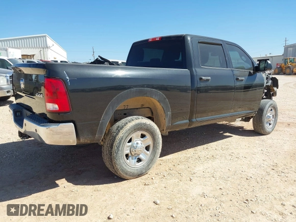2015 Ram 2500 Tradesman with VIN 3C6UR5CJ3FG614884, listed as a IAAI auction lot 41656924 with 1 mi miles. Bid and sale history available at carsss.com. Image 4.