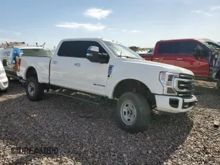 2022 Ford F-350 XL with VIN 1FT8W3BT1NEF83408, listed as a Copart auction lot 53902005 with 22,647 mi miles and Salvage Title. Bid and sale history available at DreamBid. Image 4.
