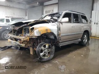 2006 Toyota Land Cruiser with VIN JTEHT05J662084300, listed as a Copart auction lot 77995624 with 0 mi miles and Non Repairable. Bid and sale history available at carsss.com. Image 1.