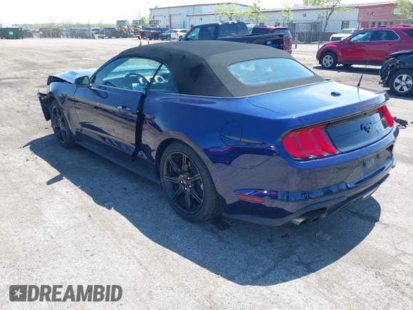 2020 Ford Mustang EcoBoost with VIN 1FATP8UH2L5127689, listed as a IAAI auction lot 42219307 with 21,399 mi miles and . Bid and sale history available at DreamBid. Image 3.