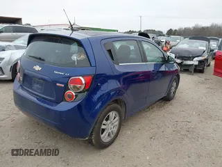 2014 Chevrolet Sonic LT with VIN 1G1JC6SB6E4134503, listed as a IAAI auction lot 41364166 with 124,225 mi miles. Bid and sale history available at carsss.com. Image 4.