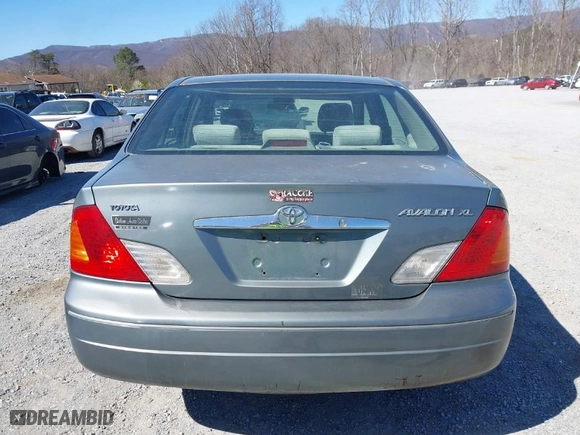 2000 Toyota Avalon XL with VIN 4T1BF28B7YU081247, listed as a IAAI auction lot 41833554 with NaN miles. Bid and sale history available at carsss.com. Image 17.