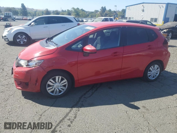 2016 Honda Fit LX with VIN JHMGK5H5XGX011769, listed as a Copart auction lot 61308365 with 62,643 mi miles and Salvage title. Bid and sale history available at DreamBid. Image 1.