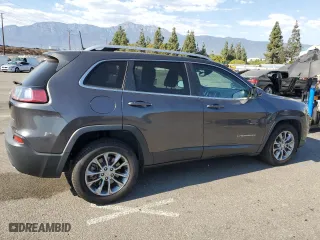 2019 Jeep Cherokee Latitude Plus with VIN 1C4PJLLX4KD242310, listed as a Copart auction lot 74618594 with 32,928 mi miles and Salvage Title. Bid and sale history available at carsss.com. Image 3.