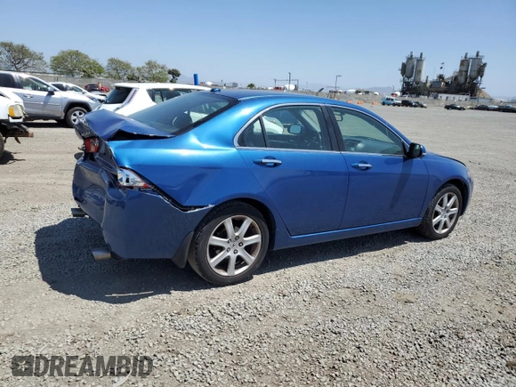 2005 Acura TSX with VIN JH4CL96885C004730, listed as a Copart auction lot 54095975 with 72,990 mi miles and Salvage title. Bid and sale history available at DreamBid. Image 3.
