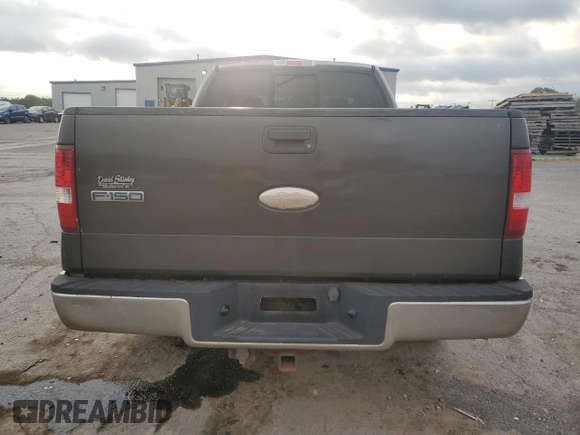 2006 Ford F-150 STX with VIN 1FTRX12WX6KA81242, listed as a Copart auction lot 54103735 with Not provided miles and Salvage title. Bid and sale history available at DreamBid. Image 6.