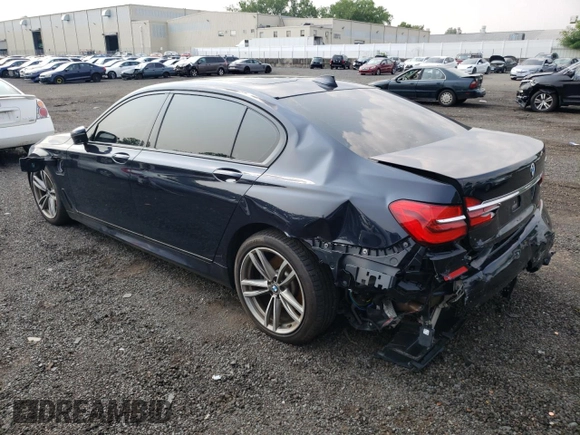 2018 BMW 7 Series 740e xDrive with VIN WBA7J2C57JG938291, listed as a Copart auction lot 58337763 with 53,259 mi miles and . Bid and sale history available at DreamBid. Image 2.