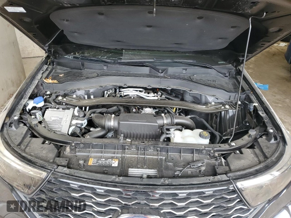 2023 Ford Explorer ST with VIN 1FM5K8GC8PGC22488, listed as a Copart auction lot 43020615 with 17,442 mi miles and Salvage Title. Bid and sale history available at carsss.com. Image 12.