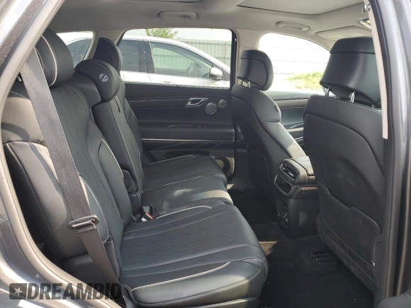 2021 Genesis GV80 with VIN KMUHBDSB1MU040490, listed as a Copart auction lot 58722915 with 49,981 mi miles and Salvage title. Bid and sale history available at DreamBid. Image 10.