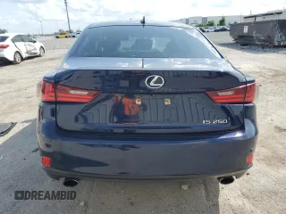 2015 Lexus IS 250 with VIN JTHBF1D22F5057707, listed as a Copart auction lot 51366245 with 145,968 mi miles and Salvage Title. Bid and sale history available at carsss.com. Image 6.
