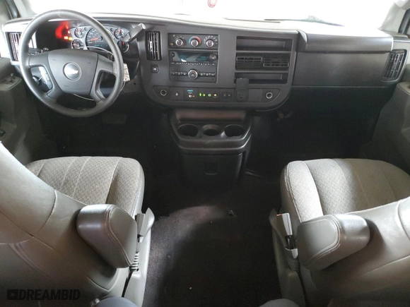 2019 Chevrolet Express Passenger LT with VIN 1GAZGPFG8K1366102, listed as a Copart auction lot 43380245 with 233,267 mi miles and Clean Title. Bid and sale history available at carsss.com. Image 8.