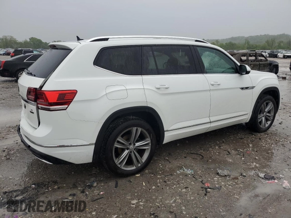 2018 Volkswagen Atlas SE z VIN 1V2PR2CA0JC541021, wystawiony jako Copart lot #55169425 z przebiegiem 149 797 mil mil oraz Szkoda całkowita • Salvage title. Historia ofert i sprzedaży dostępna na DreamBid. Obrazek 3.