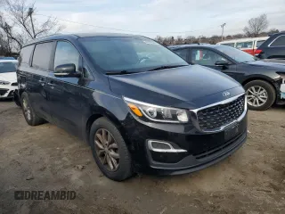 2019 Kia Sedona EX with VIN KNDMB5C19K6517665, listed as a Copart auction lot 85963624 with 102,400 mi miles and Clean Title. Bid and sale history available at carsss.com. Image 4.