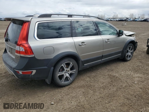 2014 Volvo XC70 T6 with VIN YV4902BZXE1180004, listed as a Copart auction lot 52822974 with 190,631 mi miles and Salvage Title. Bid and sale history available at DreamBid. Image 3.
