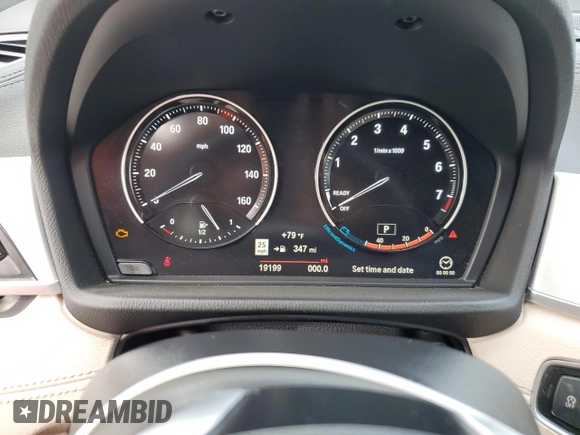 2021 BMW X1 sDrive28i z VIN WBXJG7C03M5T49590, wystawiony jako Copart lot #52473453 z przebiegiem 19 199 mil mil oraz Nie do naprawy. Historia ofert i sprzedaży dostępna na DreamBid. Obrazek 9.