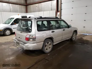 2001 Subaru Forester S w/Premium Pkg with VIN JF1SF65681H725555, listed as a Copart auction lot 51146175 with 195,670 mi miles and Salvage Title. Bid and sale history available at carsss.com. Image 3.