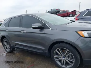 2022 Ford Edge Titanium with VIN 2FMPK4K93NBA14018, listed as a IAAI auction lot 41878548 with 52,515 mi miles. Bid and sale history available at carsss.com. Image 13.