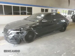 2017 Mercedes-Benz S 550 with VIN WDDUG8FBXHA337288, listed as a Copart auction lot 53933775 with 121,538 mi miles and Salvage Title. Bid and sale history available at DreamBid. Image 1.