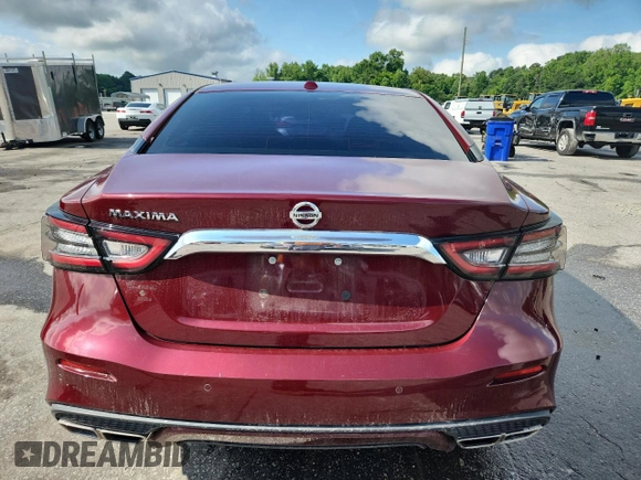 2020 Nissan Maxima S with VIN 1N4AA6BV2LC378259, listed as a Copart auction lot 59784475 with 123,973 mi miles and Salvage title. Bid and sale history available at DreamBid. Image 6.