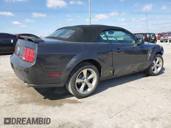 2009 Ford Mustang GT with VIN 1ZVHT85H495122350, listed as a Copart auction lot 47954065 with 106,673 mi miles and Salvage title. Bid and sale history available at DreamBid. Image 3.