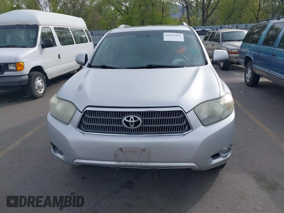 2008 Toyota Highlander Hybrid Limited with VIN JTEEW44A182024351, listed as a IAAI auction lot 42103942 with 376,287 mi miles. Bid and sale history available at carsss.com. Image 6.