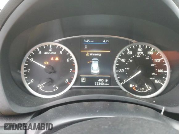 2019 Nissan Sentra S with VIN 3N1AB7APXKY370600, listed as a Copart auction lot 52359135 with 72,340 mi miles and Salvage Title. Bid and sale history available at carsss.com. Image 9.
