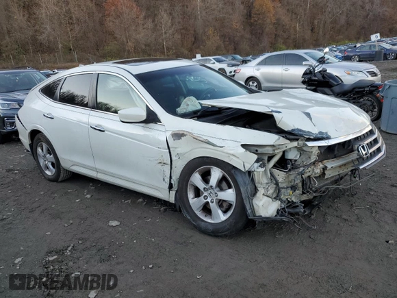2010 Honda Accord Crosstour EX with VIN 5J6TF1H38AL009880, listed as a Copart auction lot 79829274 with 126,000 mi miles and Salvage Title. Bid and sale history available at carsss.com. Image 4.