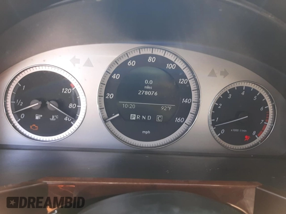 2010 Mercedes-Benz GLK 350 with VIN WDCGG8HBXAF515210, listed as a Copart auction lot 69481424 with 278,076 mi miles and Non Repairable. Bid and sale history available at DreamBid. Image 9.