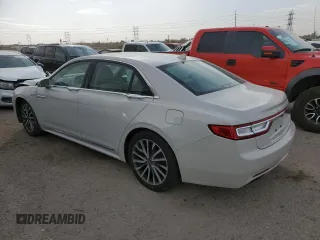 2020 Lincoln Continental Standard with VIN 1LN6L9VK5L5601259, listed as a Copart auction lot 87613025 with 50,186 mi miles and Salvage Title. Bid and sale history available at carsss.com. Image 2.