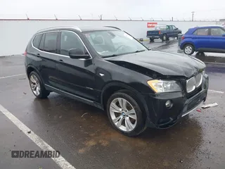 2013 BMW X3 xDrive35i z VIN 5UXWX7C55DL981225, wystawiony jako IAAI lot #41835107 z przebiegiem 110 761 mil mil oraz . Historia ofert i sprzedaży dostępna na DreamBid. Obrazek 1.
