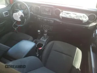 2020 Jeep Gladiator Sport S with VIN 1C6JJTAG7LL206022, listed as a Copart auction lot 57364825 with 89,267 mi miles and Salvage title. Bid and sale history available at DreamBid. Image 8.