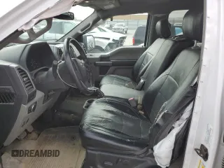 2020 Ford F-150 XL with VIN 1FTFW1E44LKE95435, listed as a Copart auction lot 50141445 with 258,266 mi miles and Salvage Title. Bid and sale history available at carsss.com. Image 7.